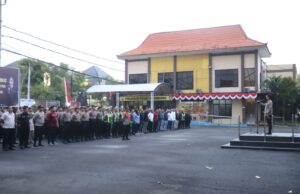Polres Bojonegoro Kerahkan Kekuatan Penuh untuk Jaga Kamtibmas di Malam 1 Suro