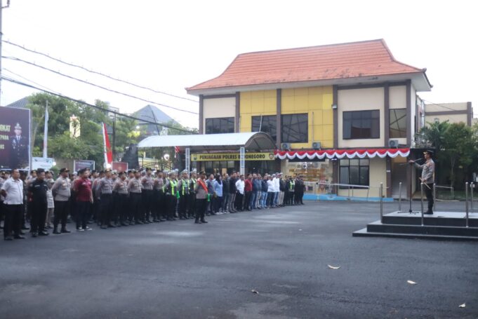 Polres Bojonegoro Kerahkan Kekuatan Penuh untuk Jaga Kamtibmas di Malam 1 Suro