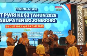Peringati HUT Ke-63 PWRI, Para Wredatama Bojonegoro Siap Terus Berkontribusi Membangun Bangsa