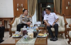 Usai Sertijab, Kapolres Bojonegoro Silaturahmi dengan Bupati