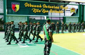 Tim Waslakgiat Kodiklat Angkatan Darat Pantau Permildas Kodim Bojonegoro