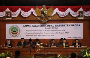 DPRD Blora Gelar Rapat Paripurna Penyampaian Rancangan KUA-PPAS 2026 dan Pengucapan Sumpah/Janji PAW Anggota DPRD