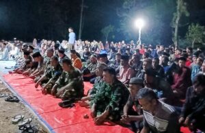 Satgas TMMD 125 Bojonegoro ikuti Doa Bersama HUT RI ke- 80