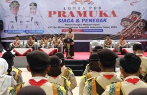 Puluhan Regu Pramuka Bojonegoro Ikuti Lomba Peraturan Baris Berbaris, Ajang Pembentukan Karakter Disiplin