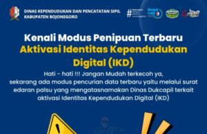Dinas Dukcapil Bojonegoro: Hati-hati Modus Penipuan Aktivasi Identitas Kependudukan Digital