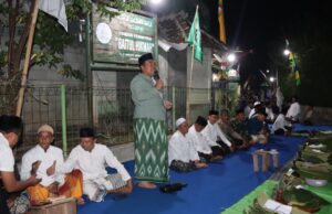 168 Tumpeng Warnai Peringatan Maulid Nabi di Ponpes Baitul Hikmah Cabak