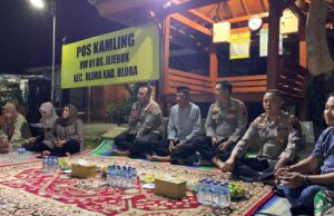 Kapolres Blora Ajak Warga Aktifkan Poskamling untuk Jaga Keamanan