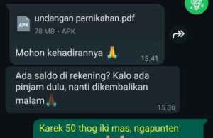 Ketika Undangan Pernikahan Berujung Petaka: Kisah Korban Peretasan WhatsApp di Blora dan Cepu