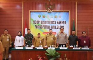 Polres Blora Gelar Ngopi Kamtibmas Bareng Forkopimda, Wujudkan Blora Kondusif
