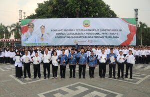 Bupati Blora Lantik PPPK Tahap II Formasi Tahun 2024