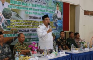Pokdakan Terima Bantuan Sarpras Budidaya Lele dan Pelatihan