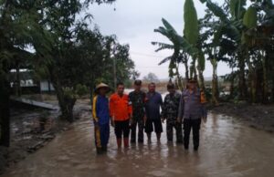BPBD Bojonegoro Turun Lapangan, Tangani Banjir Luapan Sungai Pacal di Gondang