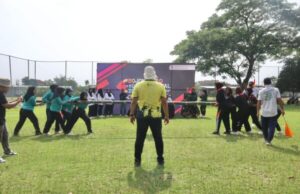 Kemeriahan Hari Pertama Bojonegoro Youth Festival (BYF) 2025, Tim Adu Kuat Bertanding Olahraga Dagongan