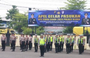 Operasi Zebra Candi 2025 Resmi Dimulai, Polres Blora Fokus Penertiban Lalu Lintas