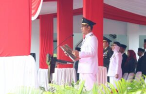 Peringatan Hari Pahlawan di Alun-alun Bojonegoro Berlangsung Khidmat, Menyalakan Semangat Perjuangan
