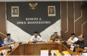 DPRD Bojonegoro Terima Perwakilan FSP RTMM-SPSI Sampaikan Pendapat Atas Raperda KTR