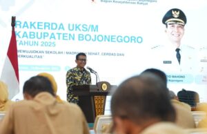 Pemkab Bojonegoro Gelar Rakerda UKS/M 2025: Bupati Serukan Komitmen Wujudkan Sekolah Sehat, Cerdas, dan Berkualitas