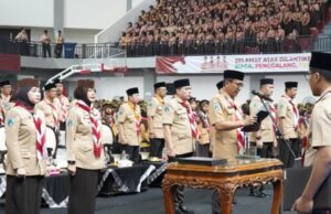 Pelantikan Mabincab dan Kwarcab 2025–2030, Bupati Bojonegoro Tekankan Penguatan Karakter Pemuda