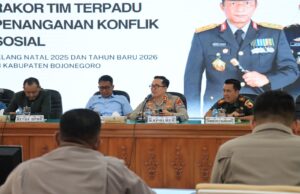 Kapolres Tegaskan Polres Bojonegoro Siap Amankan Natal dan Tahun Baru