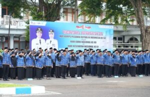 Pemerintah Kabupaten Bojonegoro Gelar Upacara Tiga Momentum Besar