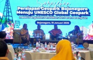 Matangkan Langkah, Pemkab Gelar Sarasehan Geopark Bojonegoro Menuju UNESCO Global Geopark