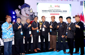 HPN 2026, Bupati Blora Terima Trofi Anugerah Kebudayaan PWI Pusat