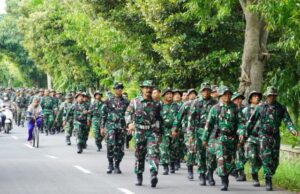 Ukur Kesiapan Jasmani Prajurit, Kodim 0813 Bojonegoro Gelar PSJM