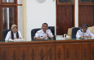 Bupati dan Wakil Bupati Bojonegoro Ikuti Rakor Monitoring Program, Minta Camat Petakan Potensi Wilayah untuk Pembangunan