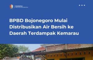 BPBD Bojonegoro Mulai Distribusikan Air Bersih ke Daerah Terdampak Kemarau