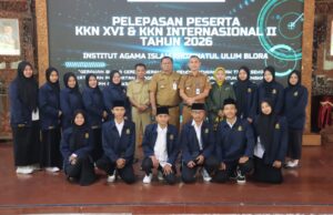 Bupati Arief Rohman Lepas Mahasiswa KKN IAIKU Blora