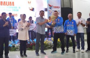 Bupati dan Wabup Bojonegoro Hadiri Penutupan Porkab II 2026, Terus Komitmen Membangun Prestasi Olahraga