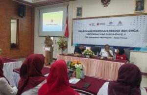 PMI Bojonegoro Gelar E-VCA dan Pemetaan Risiko Bencana, Libatkan Masyarakat Secara Langsung