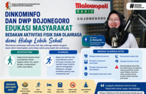 Gandeng DWP, Dinkominfo Bojonegoro Edukasi Masyarakat Bedakan Aktivitas Fisik dan Olahraga demi Hidup Lebih Sehat