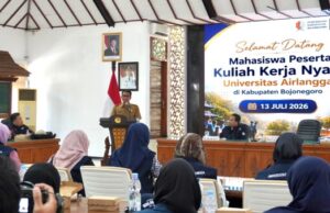 Perkuat Kolaborasi, Bupati Bojonegoro Sambut 200 Mahasiswa Universitas Airlangga yang Akan Gelar KKN