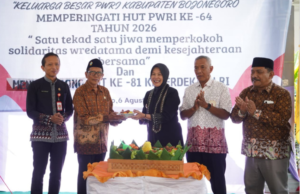 PWRI Genap 64 Tahun, Pemkab Bojonegoro Siapkan Gedung Baru sebagai Wujud Dukungan