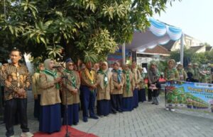 Bunda PAUD Bojonegoro Cantika Wahono Hadiri Pawai Tunas Athfal IGABA, Tanamkan Kebersamaan