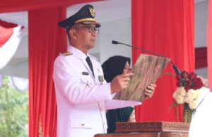 Upacara HUT Ke-81 RI di Bojonegoro Digelar di Alun-alun, Parade Marching Band dan Formasi Paskibraka Meriahkan Perayaan