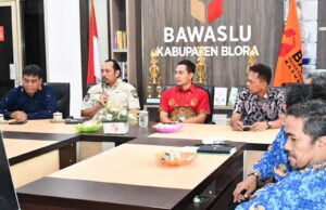 Bawaslu Blora dan Satpol PP Perkuat Sinergi Jaga Kualitas Demokrasi