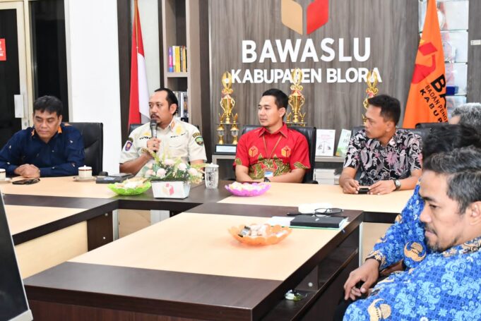 Bawaslu Blora dan Satpol PP Perkuat Sinergi Jaga Kualitas Demokrasi