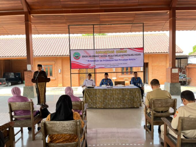 Badan Kesbangpol Blora Gelar Sarasehan Ormas, Usung Tema Menguatkan Api Perjuangan dan Persatuan Bangsa