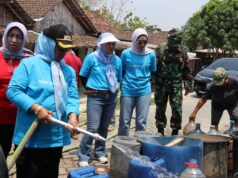 Aksi Hebat Alumni SMAN 1 Blora, Kucurkan 148 Tangki Air, Wabup Sri Setyorini Angkat Topi