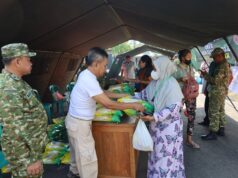 Sambut HUT ke-81 TNI dan HUT ke-76 Kodam IV/Diponegoro, Kodim Blora Gelar Bazar Murah