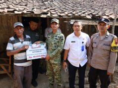 Sambut HUT ke-81 TNI, Kodim 0721/Blora dan BAZNAS Bedah Dua Rumah Warga