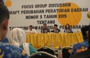Pemkab Bojonegoro Bahas Rencana Perubahan Perda tentang CSR, Libatkan Pengusaha dan Para Stakeholder