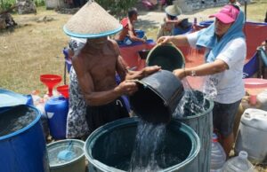BPBD Bojonegoro Terus Distribusikan Air Bersih Bagi Warga Terdampak Kekeringan