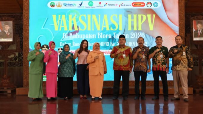 Langkah Nyata Pemkab Blora Lindungi Kesehatan Perempuan Lewat Vaksinasi HPV