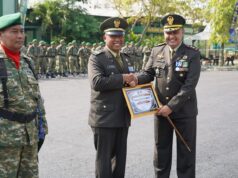 Dandim 0813 Bojonegoro Pimpin Upacara HUT ke- 81 TNI