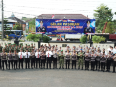 Tekan Angka Kecelakaan Lalu Lintas, Polres Blora Gelar Pasukan Operasi Patuh Candi 2026