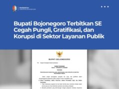 Bupati Bojonegoro Terbitkan SE Cegah Pungli, Gratifikasi, dan Korupsi di Sektor Layanan Publik