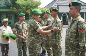 74 Prajurit Kodim Bojonegoro Naik Pangkat, Dandim: Semakin Tinggi Pangkat, Tanggung Jawab Makin Berat!